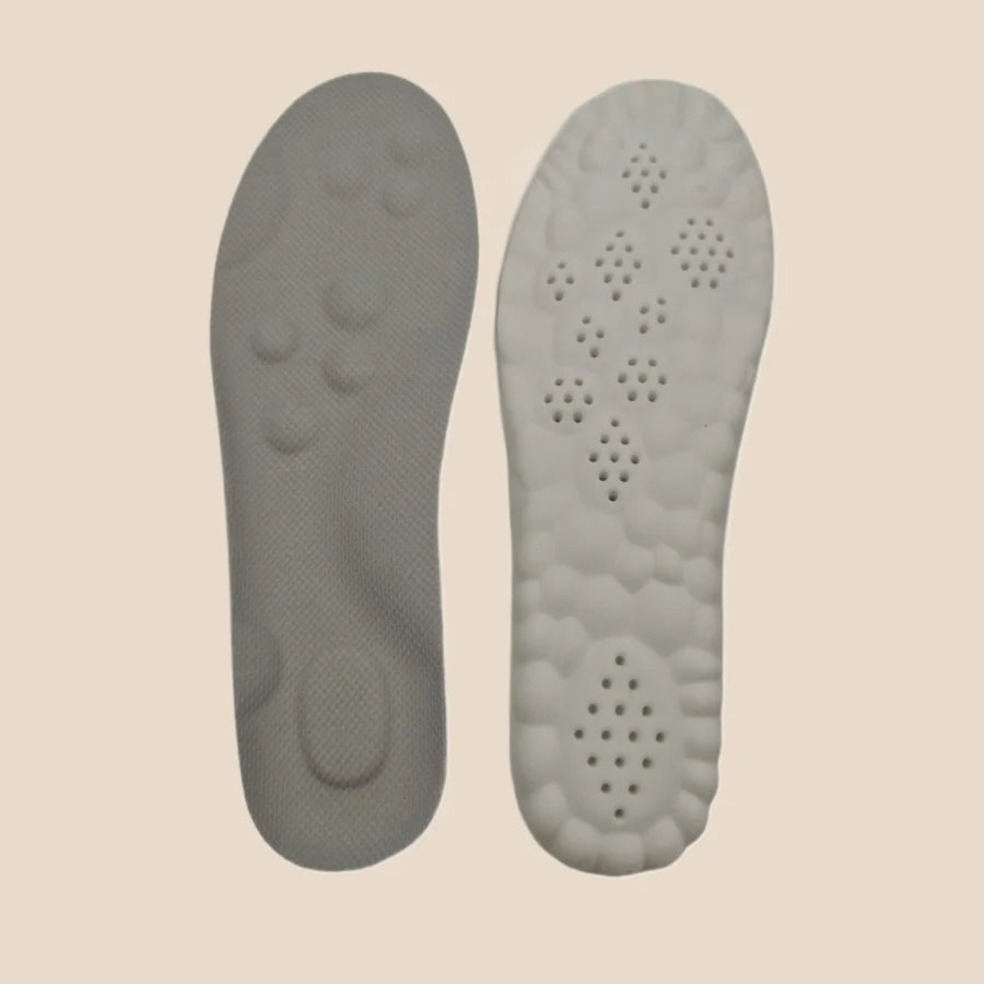 1Pair 4D Soft Shoes Insoles for Feet Plantar Fasciitis Insole Arch Support Orthopedic Inserts Sports Shock Absorption Shoe Pads